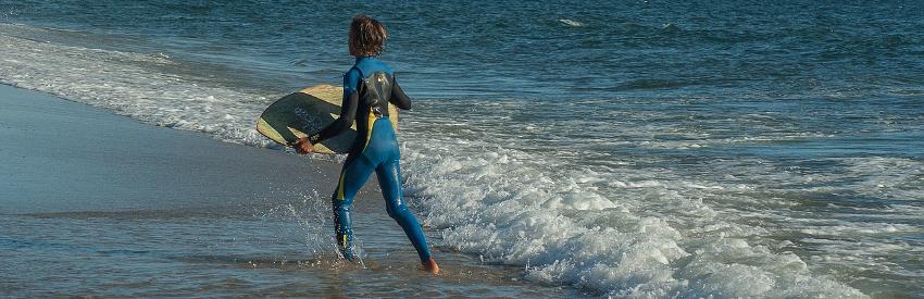 Skimboarding